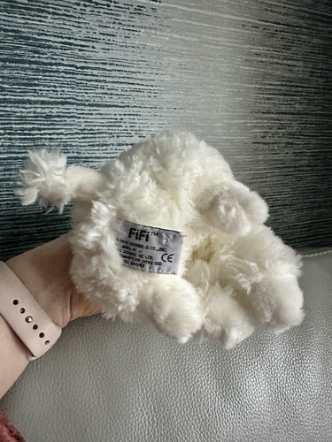 Russ white fifi Dog Plush Toy poodle soft 8" tall puppy pup plush - Picture 9 of 11