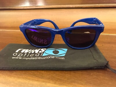 Occhiali da sole per bambino blu Twins Optical
