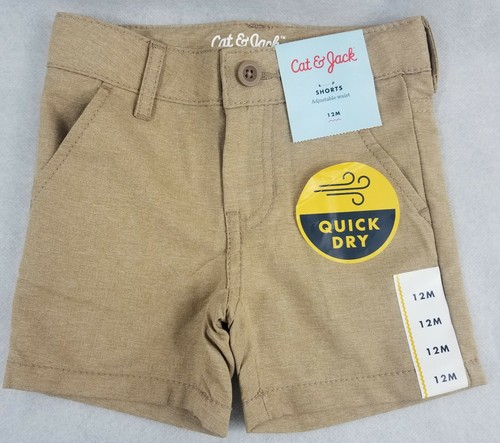 Toddler Boys Quick Dry Chino Shorts Cat 