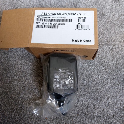 Polycom Power Kit PSA15R-480P Phone Charger Adapter Output 48V 0.31A - 第 1/4 張圖片