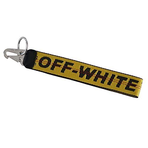 [Off-White] Men's Keychain OMZG019R206470016000 Yellow  - Picture 1 of 6