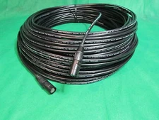 100 Ft CAT 5e STP Shielded Ethernet Black Cable w/Neutrik EtherCon RJ45 plugs.