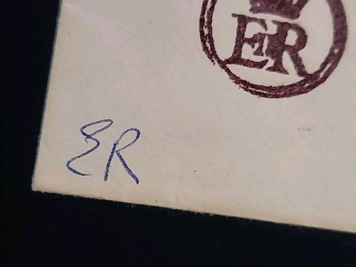 Reine Elizabeth Signé Autographié Manuscrit Royal Buckingham Palace Enveloppe - Photo 9 sur 24