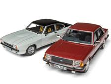 CORGI CC91991 FORD CAPRI MK2 X-PACK FORD GRANADA MK2 2.8I GHIA, 1:43 Scale