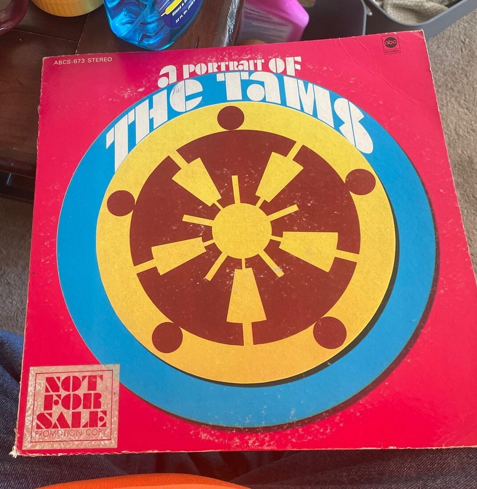 Rare Not For Sale Promotion Copy THE TAMS A Portrait Of The Tams .... ABCS-673.