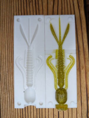 Keitech Hog Impact Fishing Mold DIY Mould Lure Bait Soft 3.9inch 100mm 3.60