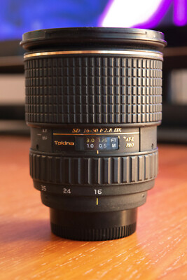 Tokina SD 16-50 f2.8 DX AT-X Pro NIKON F-mount *READ*