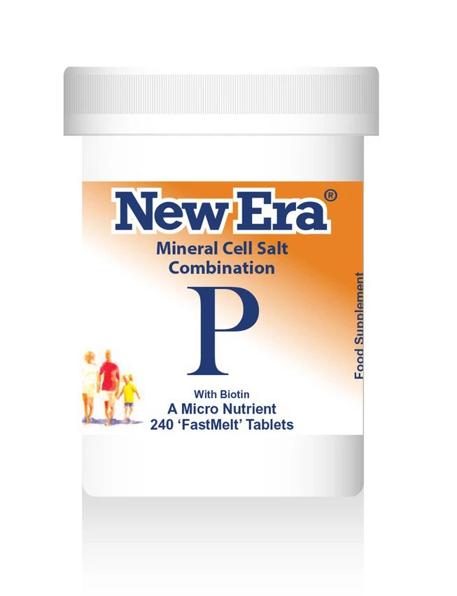 New Era Combination P Mineral Cell Salt ACHING FEET & LEGS 240 Tablets