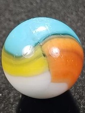 Vitro Agate .55" Tiger Eye Near Mint Condition Serious Marble A212