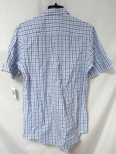 Arrow Men's Size Small Short Sleeve Plaid Button-Down Shirt MSRP $50 C1 4843 - 第 3/3 張圖片