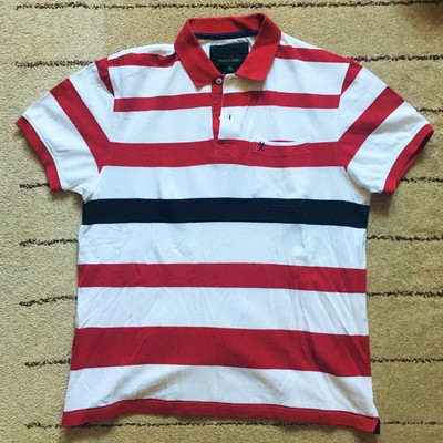 Marco Adireli Men's Multicolor Stripped Polo Shirt - Size 2XL | eBay