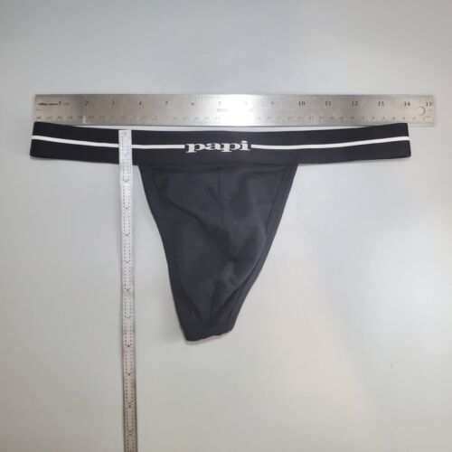 Papi Men's Thong | Pima Cotton & Spandex | Medium - Picture 2 of 4