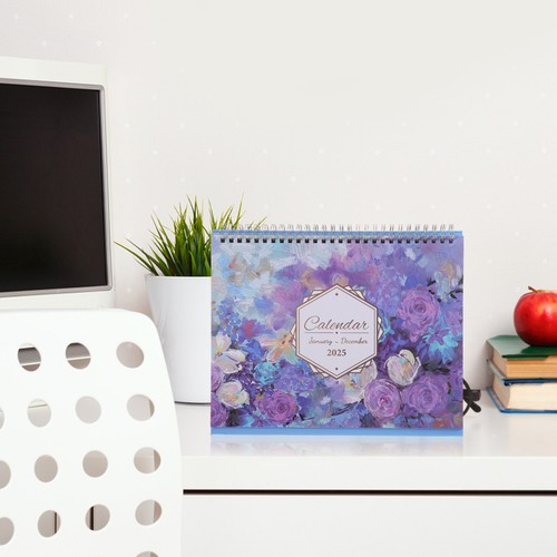 Desktop-Kalender Büro Minikalender Für Den Schreibtisch Klappkalender - Bild 8 von 12
