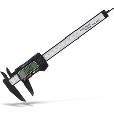 6" 150mm Digital Caliper Micrometer LCD Gauge Vernier Electronic Measuring Tool