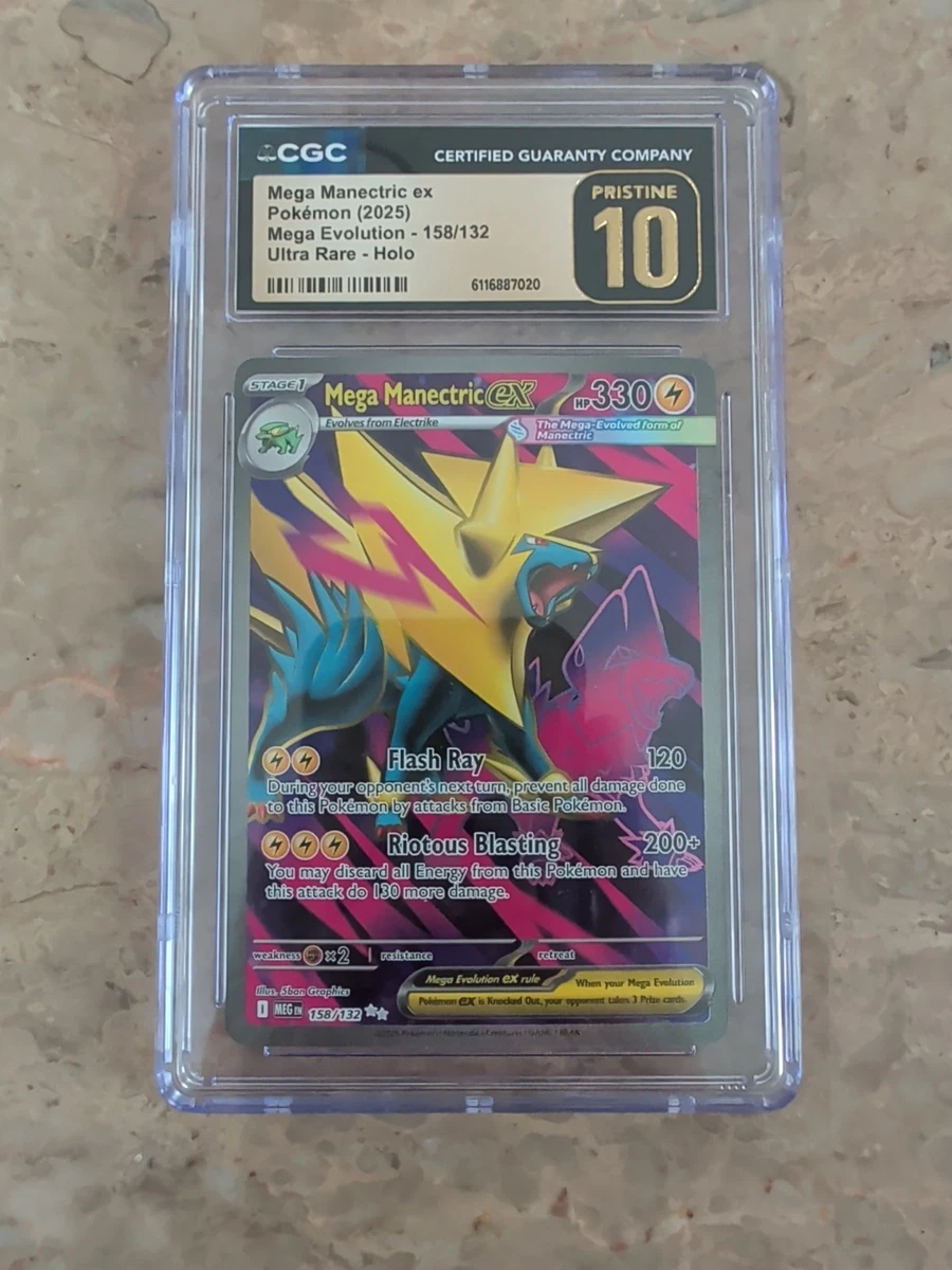electric grey and blue rare mega ex pokemon cards Mega-Sharpedo ex 051/080