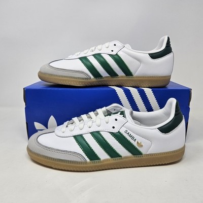 Adidas Wmns Samba OG 'White Collegiate Green' / IH6630 / Women's Size 9