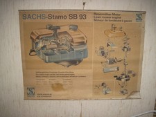 Sachs Motor Rasenmäher Stamo SB93 Explosionszeichnung Wandtafel Stationärmotor