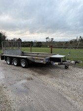 2021 Ifor Williams GX126-3 Tri Axle Plant Trailer 12x6.6ft (Plus Vat)
