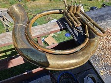 KING Cleveland Sousaphone Big 24" Bell Plays Great READ LISTING KIDS DONT