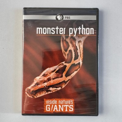 Monster Python DVD 2012 Inside Nature's Giants PBS Documentary SEALED