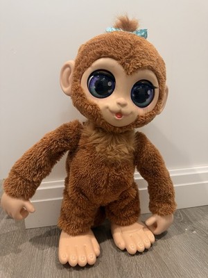 FurReal Peanut the Playful Monkey 15-inch Interactive Plush Toy