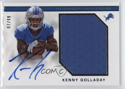 2017 Panini National Treasures /99 Kenny Golladay #RMS-KG Auto RC