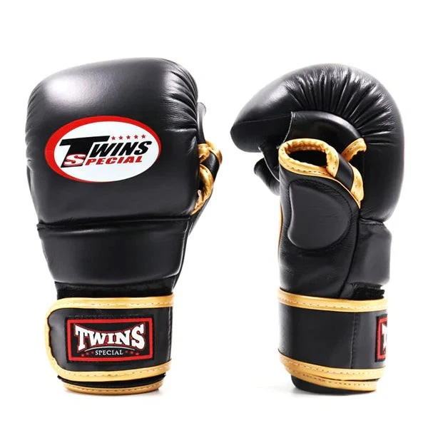 Twins Special GGL14 MMA Sparring Handschuhe - Schwarz/Gold Muay Thai Sparring