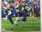 Malcolm Butler Autographed 11x14 Canvas W/did My Job Patriots JSA Witness XLIX