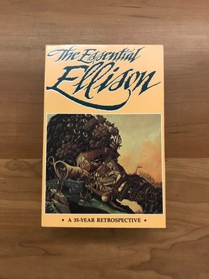 1991 The Essential Ellison Signed by Harlan Ellison Paperback Book