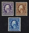 CKStamps: US Stamps Collection Scott#376 377 378 Unused NG
