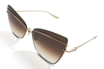 Dita Starspann DTS531-01 Weiß Gold / Gradient Brown Sonnenbrille