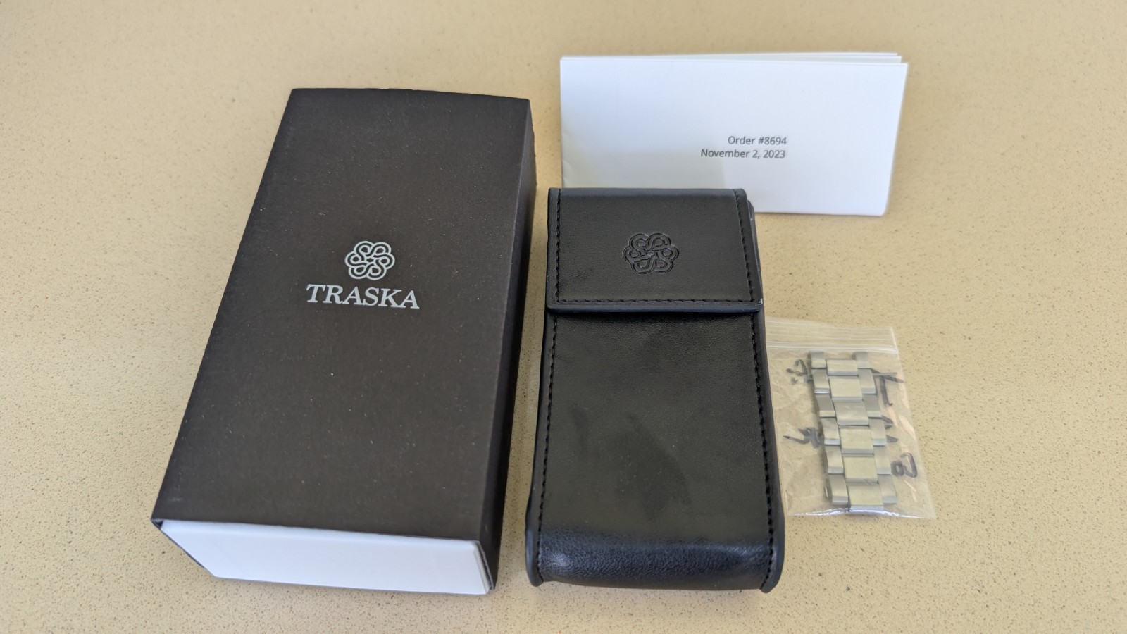 Traska Commuter Sterling Silver 36mm Unisex Watch-2023 version. NO DATE image 6
