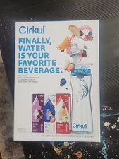 Cirkul 22Oz. Plastic Water Bottle Kit - Fruit Punch,Mixed Berry, Black Cherry