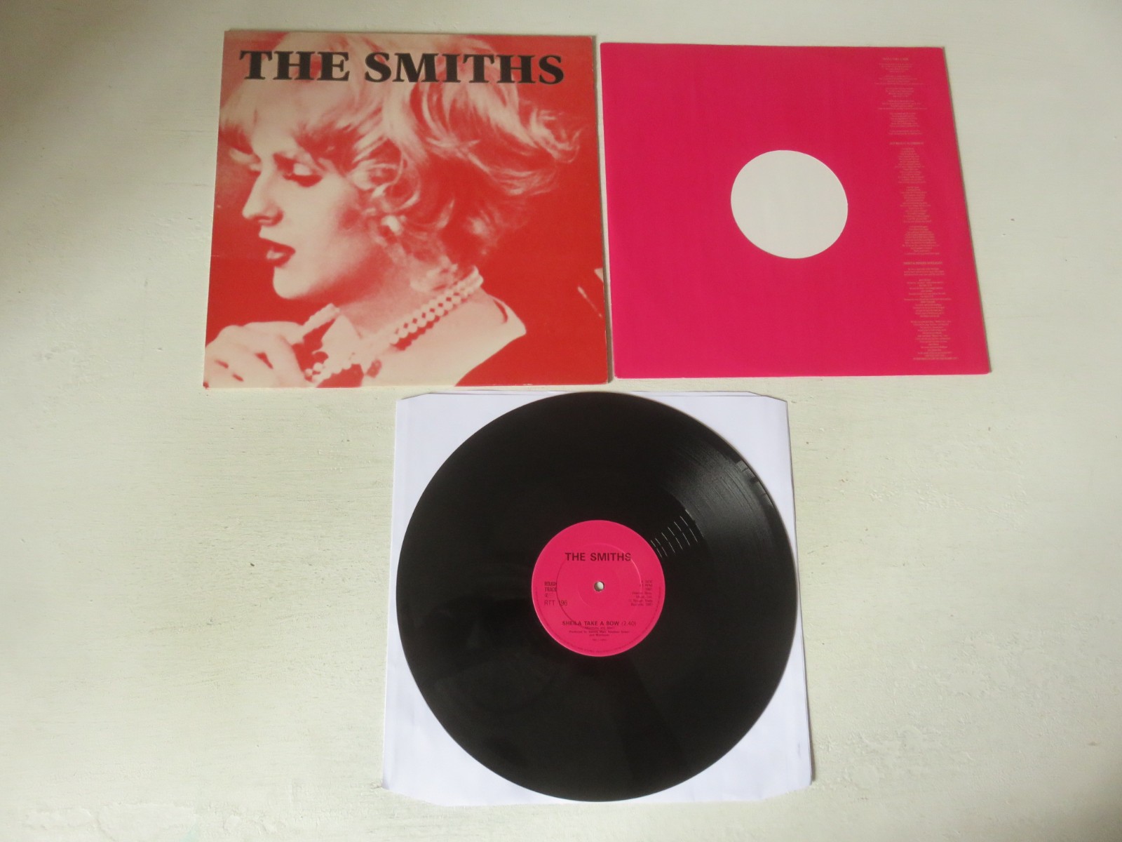 THE SMITHS Sheila Take A Bow ROUGH TRADE 1987 UK 1ST PRESSING VINYL 12"" RTT196