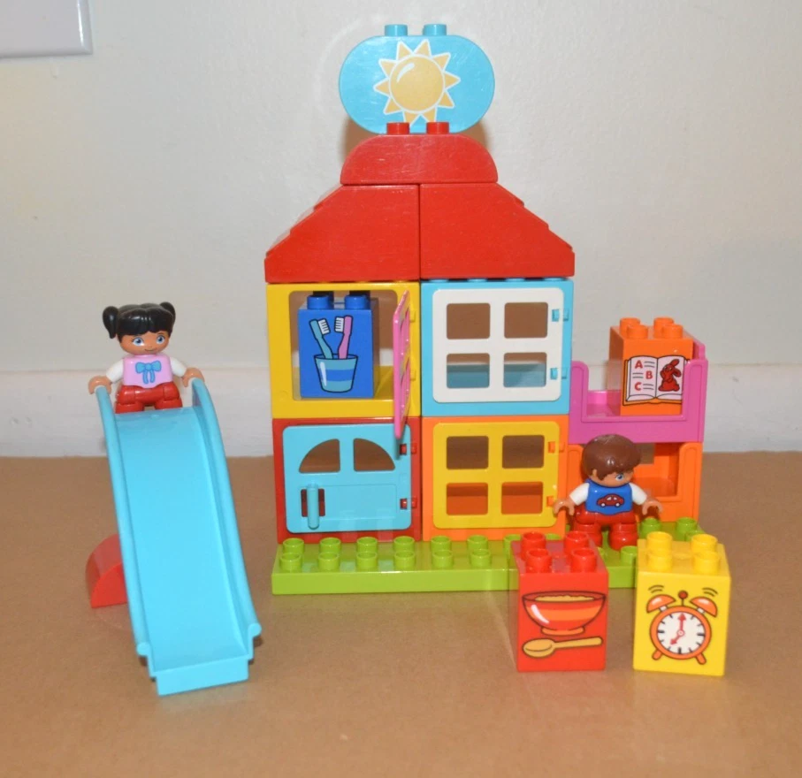 3 Lego Duplo Complete Sets My First Playhouse 10616 Backhoe Loader 10811 & 10808 - Image 2 of 4