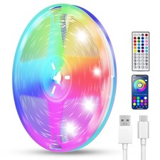 Smart LED Strip Lights 50FT for Bedroom App Control Lighting Bedroom Rome Dec...