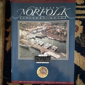 Norfolk visitors guide 1994 Original Print Ad “Best Pizza”