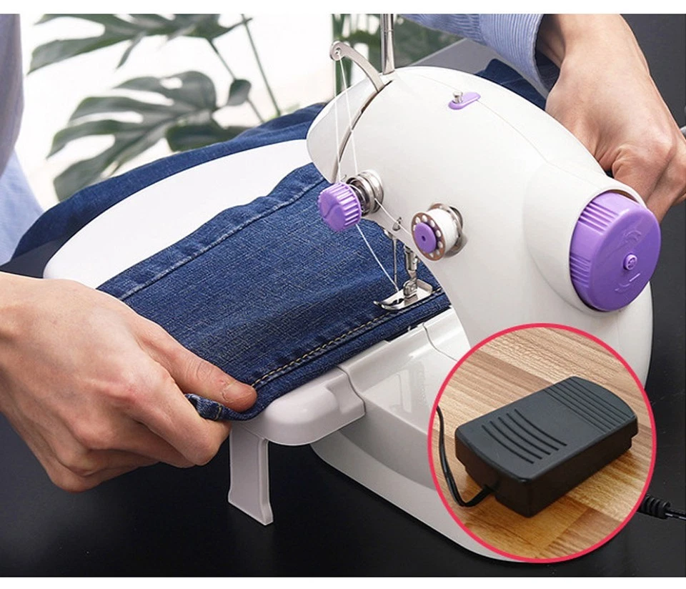 Portable Mini Electric Sewing Machine With Light Speed Control for Home - Image 4 of 4