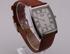 Vintage Seiko Slim Quartz  Men's Wrist Watch - Comes With New Battery, New Strap
