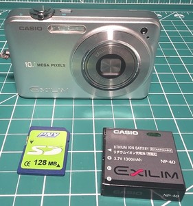 Casio Exilim EX-Z1050 10.1MP Digital Compact Camera – Tested And Working