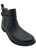 Joules Women's Rubber Ankle Boots Fairhurst Black