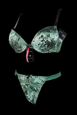 BH Set Push-Up BH Cup 80C  mit String Gr. L