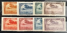 MAROC 1922 YVERT PA 1-3.6-10 ** MINT IMMACULATE AIRMAIL (07598