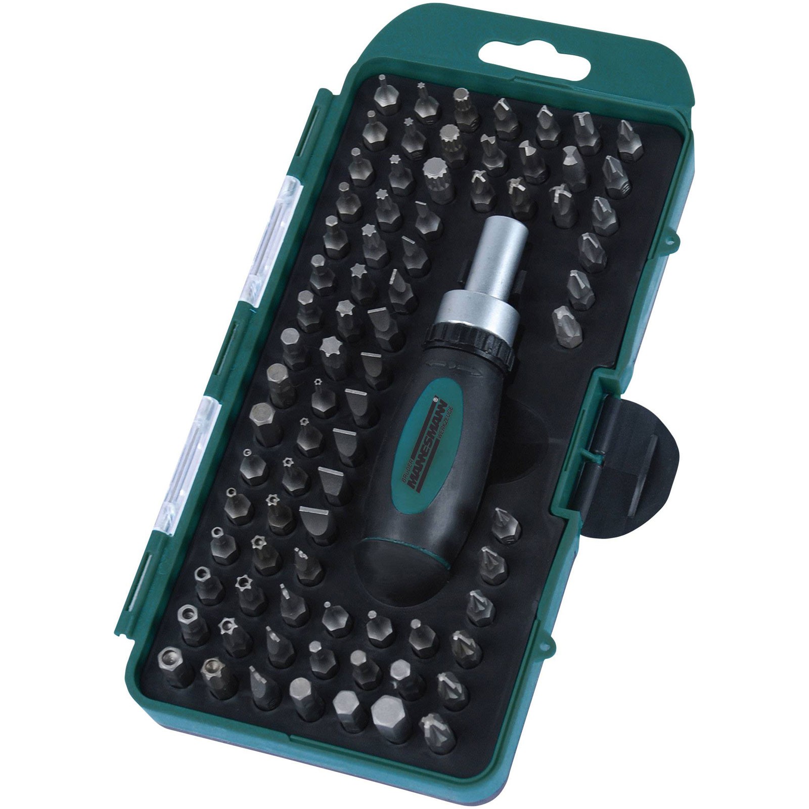 Brüder Mannesmann M29894 Bit Set 79-Piece Durable Versatile Tools - Image 2