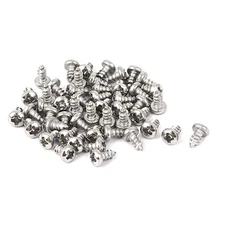 M2.2x4.5mm Stainless Steel Phillips Round Pan Head Self Tapping Screws 50pc