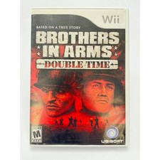 Brothers in Arms Double Time Nintendo Wii Tested Working Ubisoft
