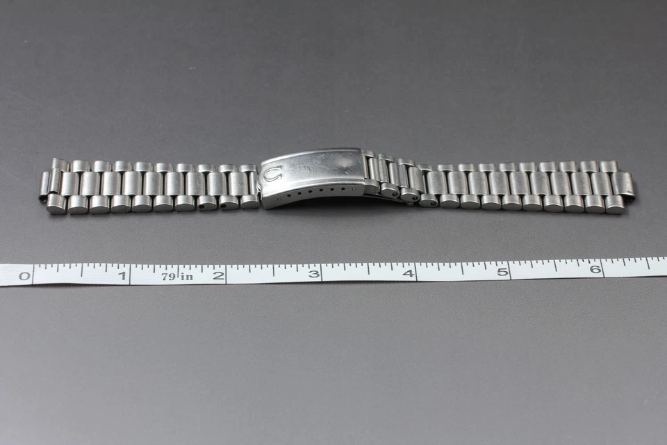 [Quasi come nuovo] Omega 1125 20 mm Bracciale in acciaio inossidabile 560... - Immagine 3 di 4