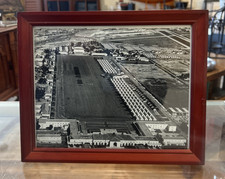 Mid Century Marine Corp Recruit Depot San Diego, Ca Black & White Photo in Frame