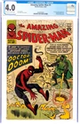 Amazing Spider-Man #5 With Doctor Doom- CGC 4.0 OW/W Pages - FREE SHIPPING