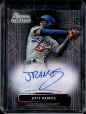 2022 Bowman Sterling Jose Ramos Prospect Auto Autograph #PA-JRS Dodgers